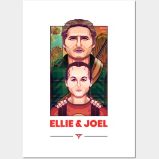 Ellie & Joel Posters and Art